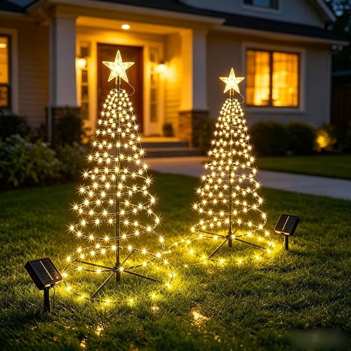 Solar christmas tree - solar,