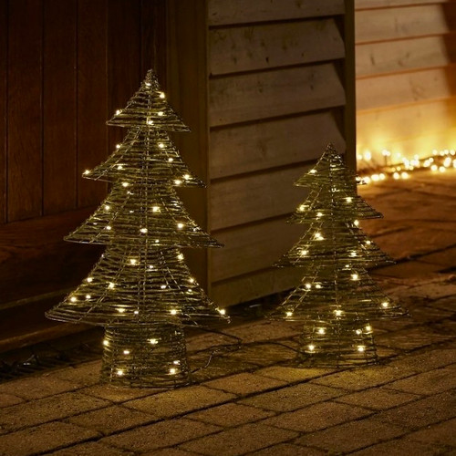Led wire frame christmas - led,