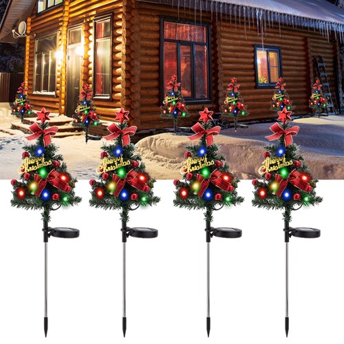 Led christmas tree solar - led,