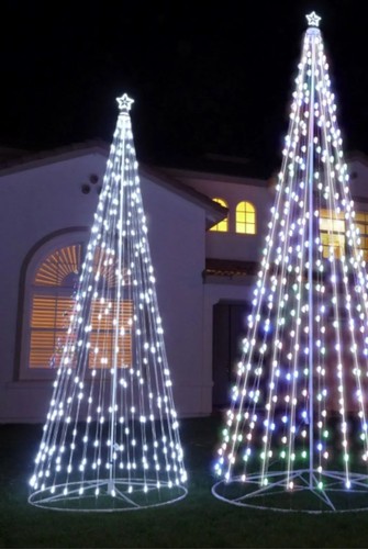 Outdoor metal led christmas - metal,
