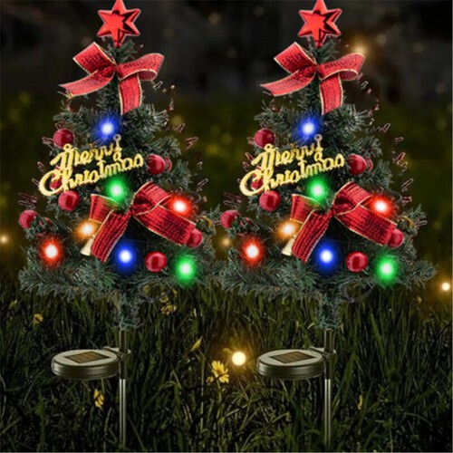 2pcs pre lit - led, christmas