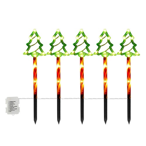Christmas tree led stake - 5,