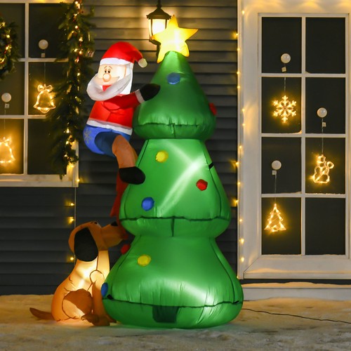 6ft inflatable christmas - christmas, tree