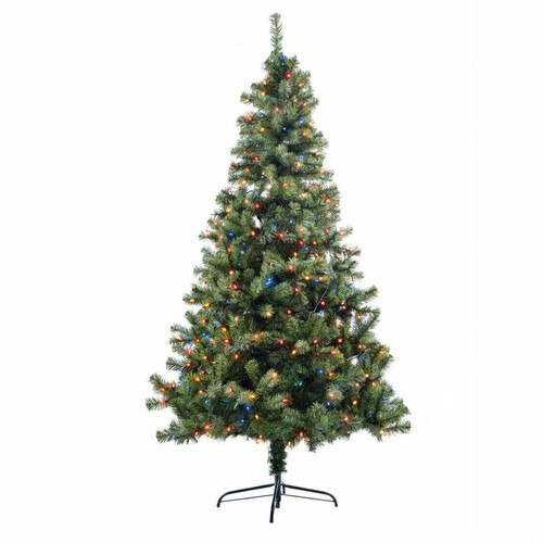 Green christmas tree - green,