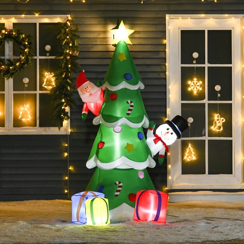 7ft inflatable christmas tree - 7ft,