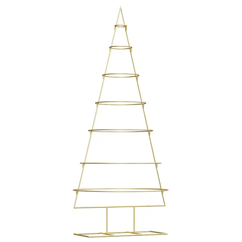 Metal christmas tree outdoor - christmas,