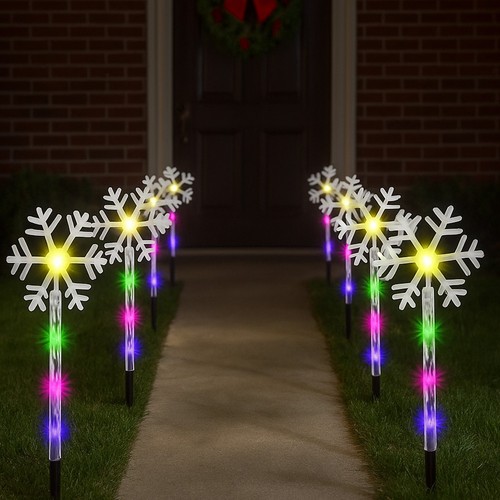 Christmas pathway lights pre - christmas,