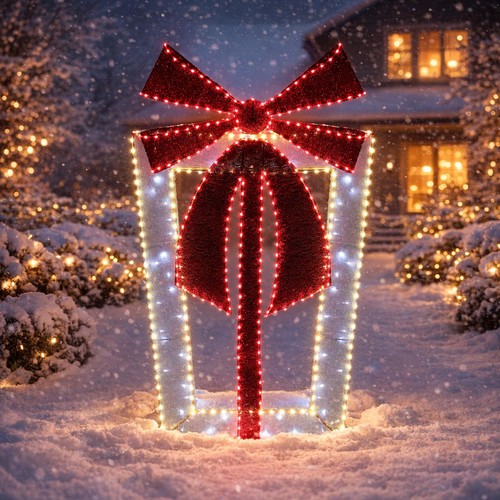 4ft led christmas frame - christmas,