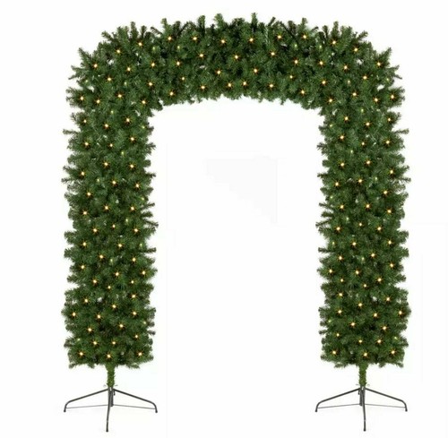 Green christmas tree - arch, pre