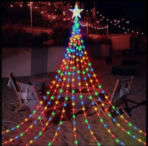 Christmas led star string - christmas,