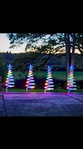 Christmas spiral stake - christmas, outdoor