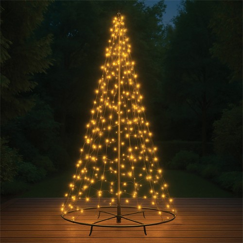 8ft pre lit christmas - 8ft,