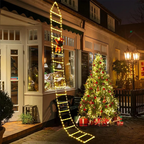 Santa claus climbing - santa,