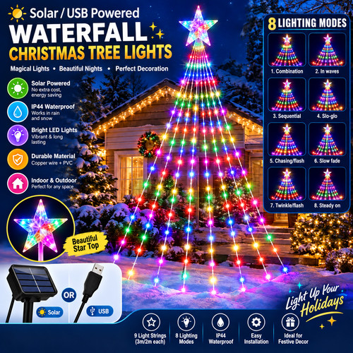 Christmas led star - star, string