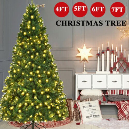 7ft christmas tree w - christmas, w/
