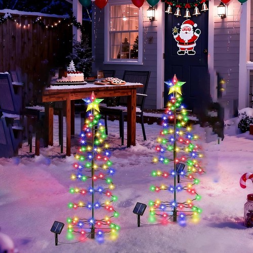 Led christmas tree solar - 2x,