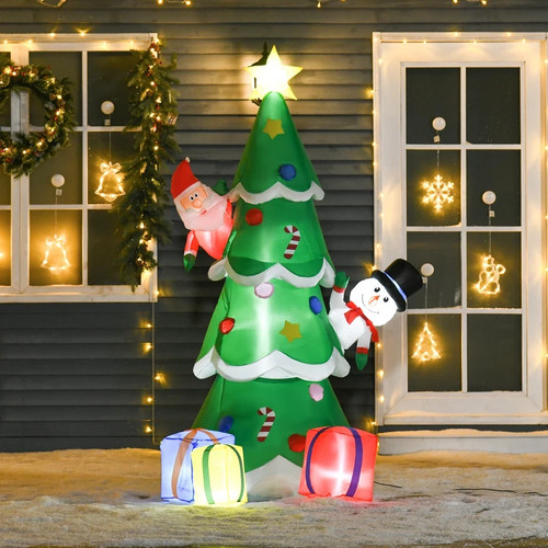 7ft christmas inflatable - 7ft, tree