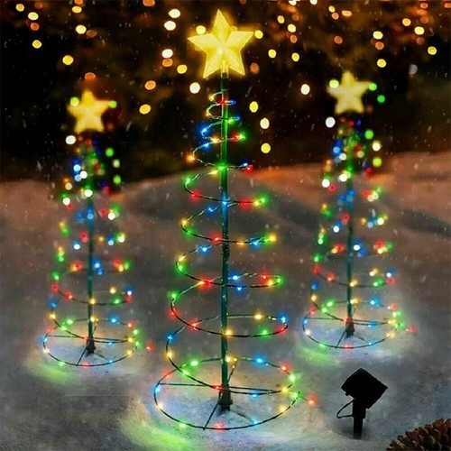 Solar christmas lights - christmas, outdoor