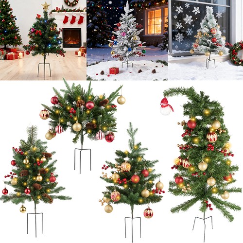 Christmas tree stake with - christmas,