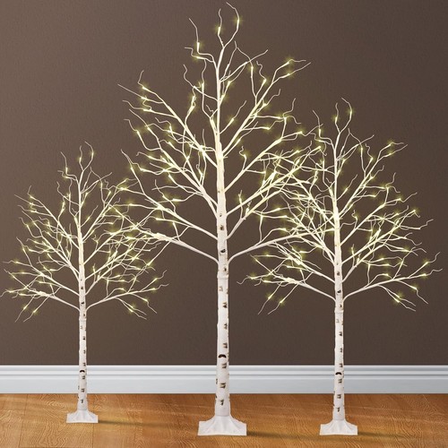Christmas birch twig tree led - tree,